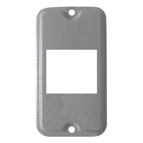 Tampa Alumínio Para Condulete 1 Polegada 2 Postos Com Pintura Sem Vedação TPCA-13 - Wetzel