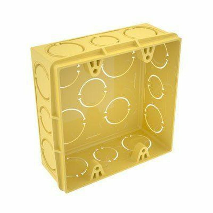 Caixa Derivação 4X4 Parede Pvc Amarelo - Tigre