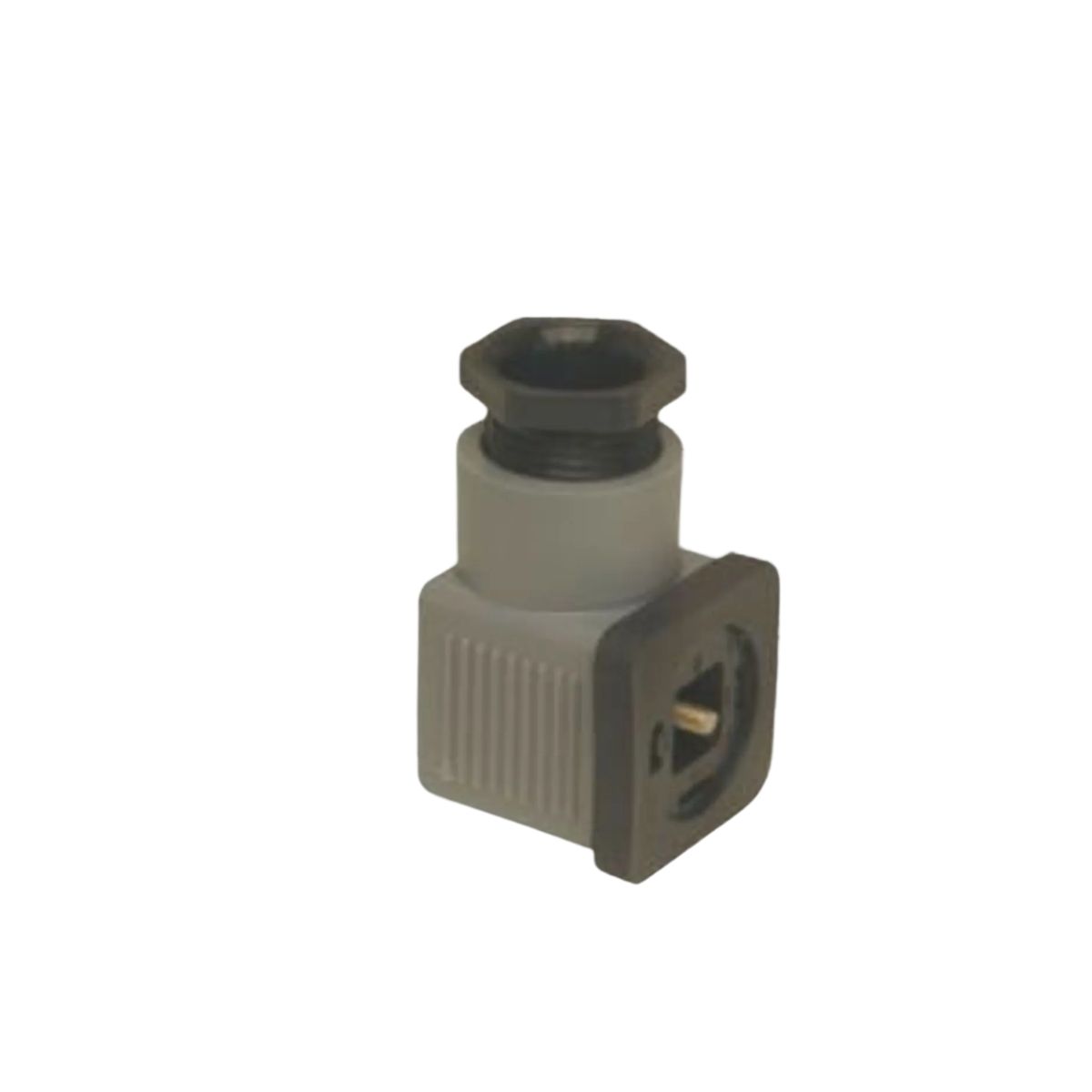 Conector Solenoide Face Quadrada Poliamida Pt 3P+T 10A 250V Pg11 - Steck
