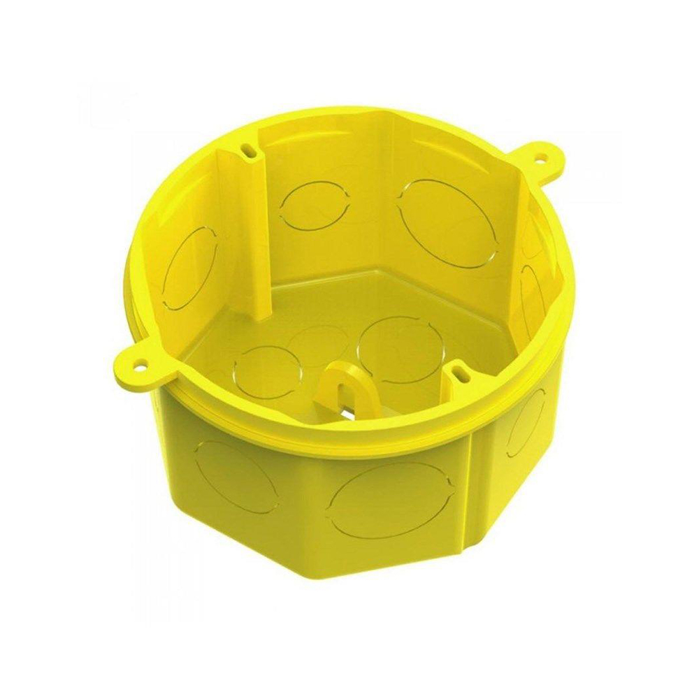 Caixa Derivação 4X4 Fm Teto Pvc Amarelo - Tigre
