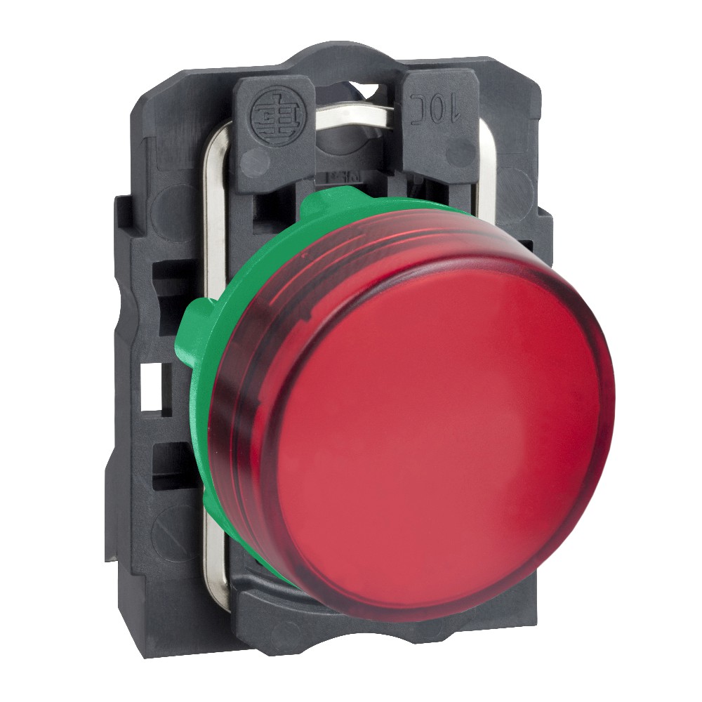 Sinaleiro Montado Plástico Vermelho 24Vca/Vcc Led Ip66 Xb5 22,5mm XB5AVB4 - Schneider Electric