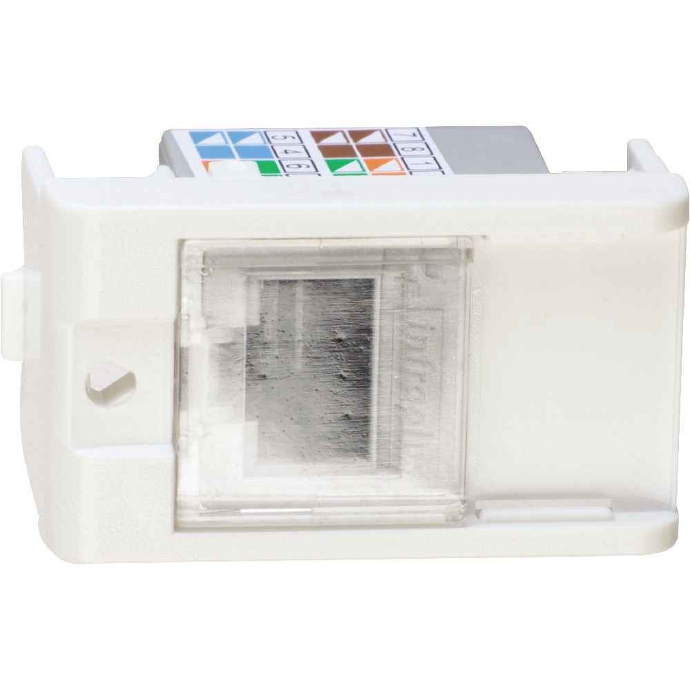 Módulo Tomada Rede RJ45 Cat5E Lunare Branco Polar - Schneider Electric