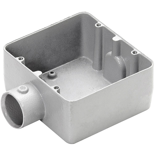 Condulete Alumínio Duplo Tipo E 3/4 Polegadas Sem Rosca Sem Tampa Sem Vedação - Wetzel