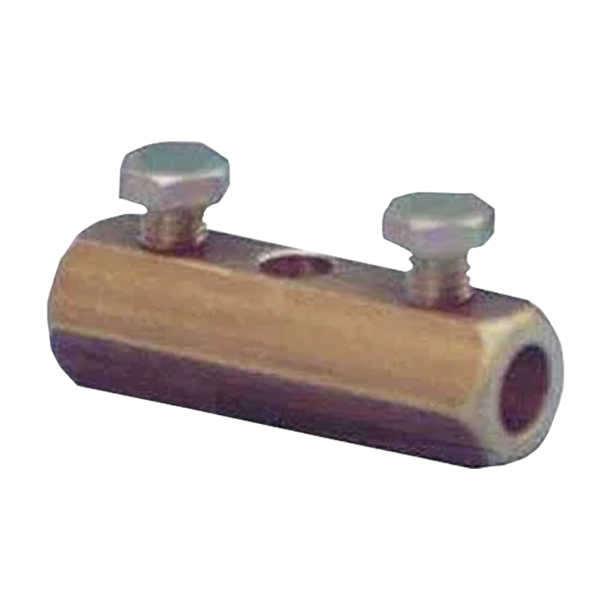 Conector Aterramento Emenda Latão Cabo/Cabo 50Mm Prt-901 - Paratec