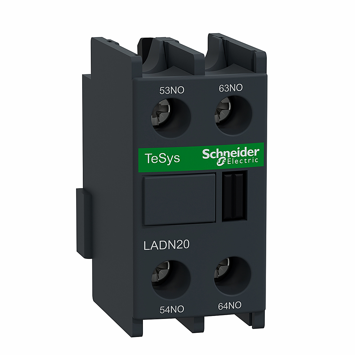 Bloco Contato Auxiliar Para Contator Frontal 2Na LADN20 - Schneider Electric