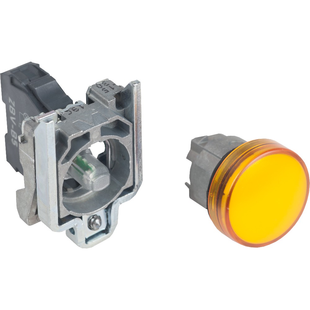 Sinalizador 24Vac/Dc Amarela Com LED XB4BVB5 - Schneider Electric