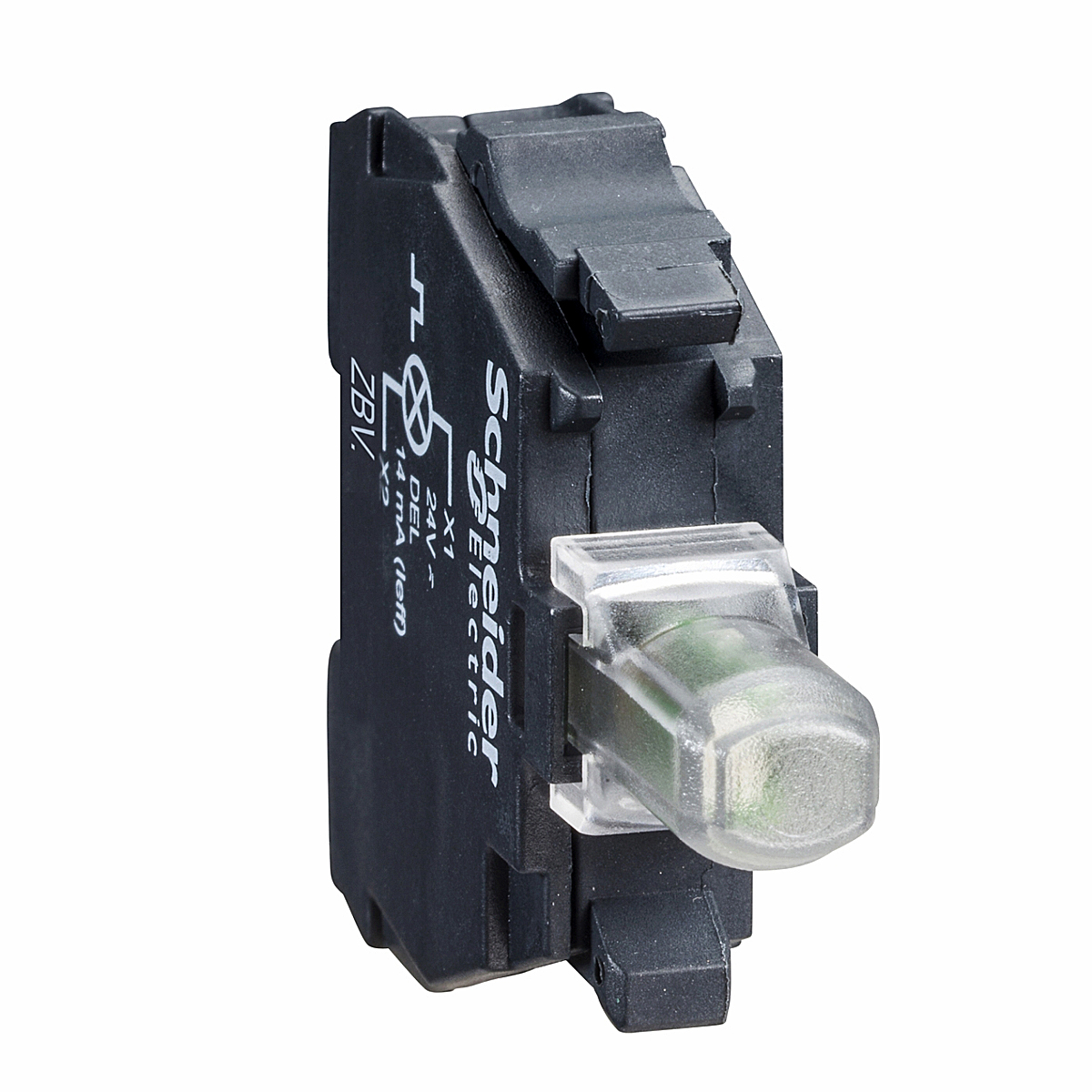 Elemento Soquete Com Led Integrado Xb5 24Vac/Vcc Branco ZBVB1 - Schneider Electric