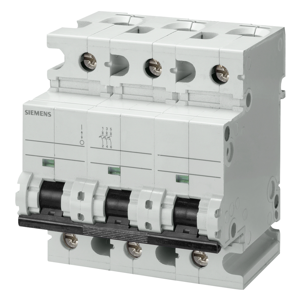 Disjuntor Mini Din Tripolar 125A Curva C 10Ka 220/380V 5SP43927 Siemens