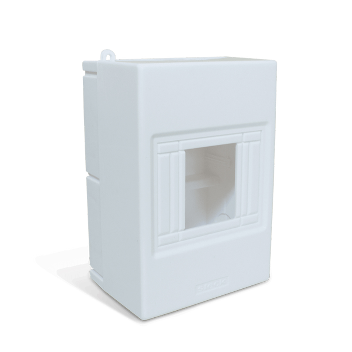 Centrinho Distribuição Sobrepor Para 4 Disjuntor Din 94X142X70,5mm Sem Porta - Steck