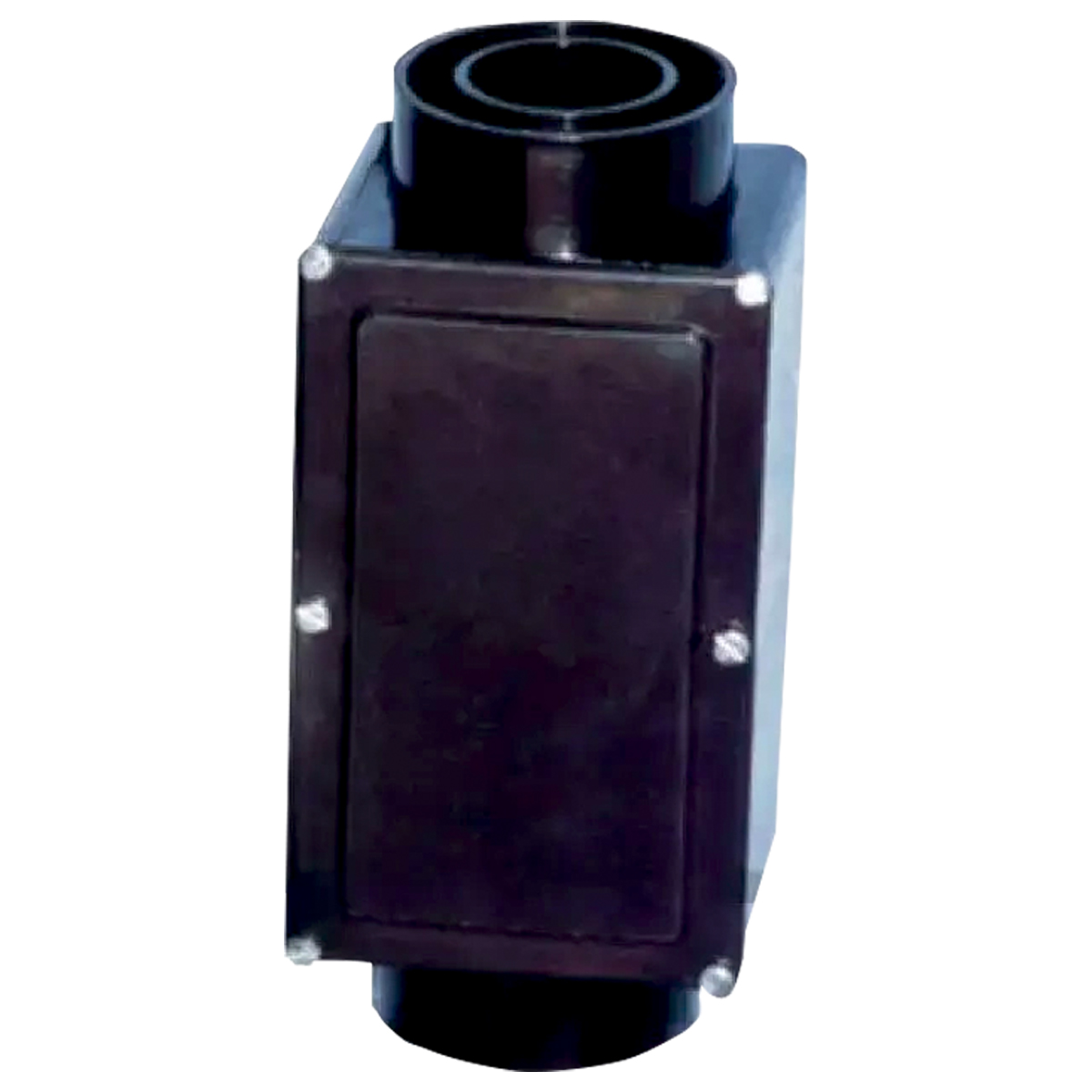 Caixa Inspeção Terra Suspensa Polipropileno Para Aterramento Preto Para Tubo de 1Pol,1.1/2Pol e 2Pol - Paratec