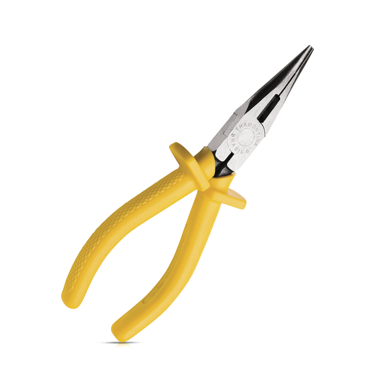 Alicate Bico Meia Cana 6 Polegada Amarelo - Tramontina