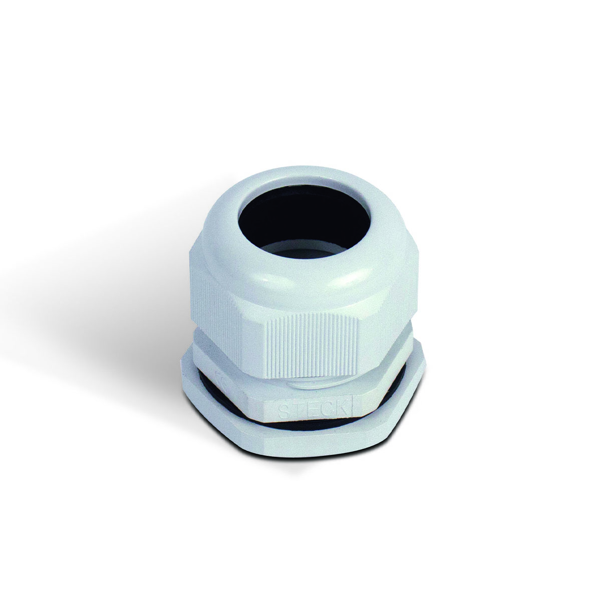 Prensa Cabo Nylon Pg16 Cinza Ip67 Curta - Steck