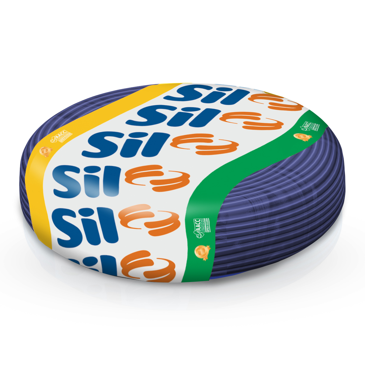 Cabo Flexível 750V Pvc 2,50Mm Azul Escuro 70G 100 Metros - Sil