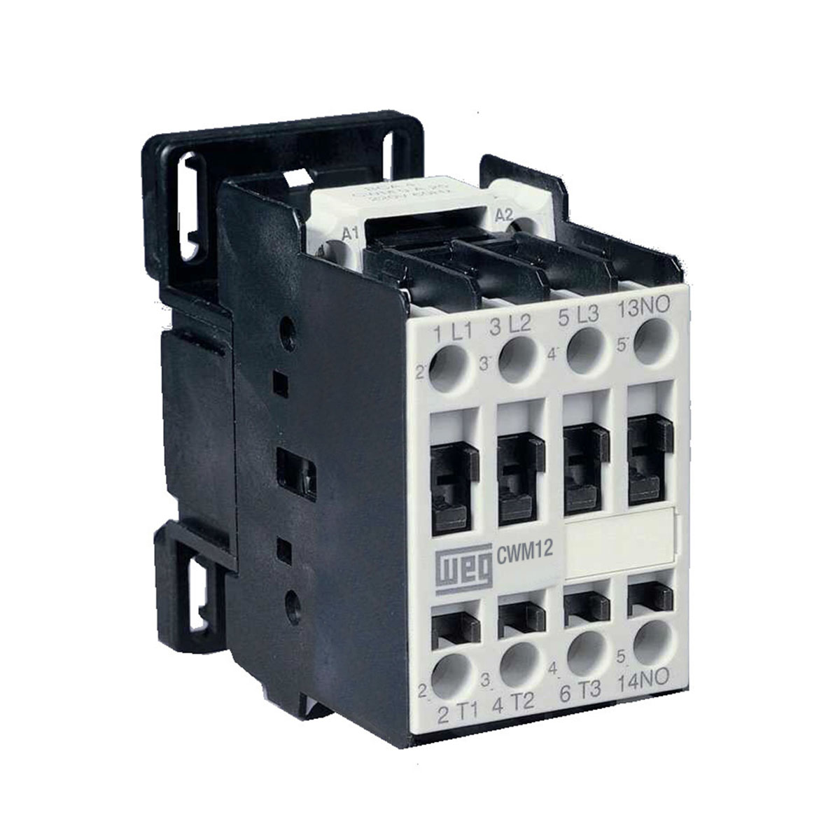 Contator Potência Tripolar 12A 220V 1Na+1Nf 60Hz CWM12-11-30V26 - WEG