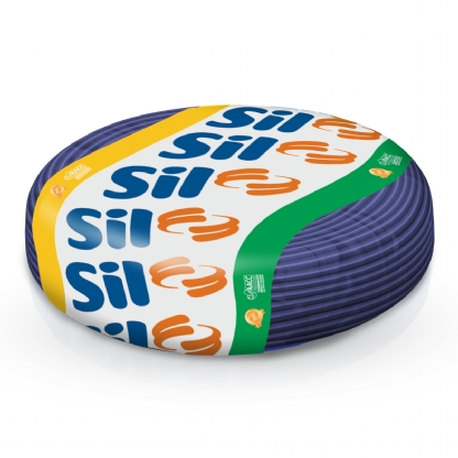 Cabo Flexível 750V PVC 1,50mm Azul Escuro 100 Metros - Sil