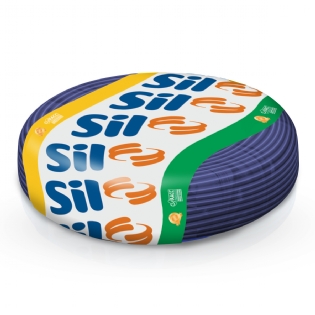 Cabo Flexível 750V PVC 1,50mm Azul Escuro 100 Metros - Sil