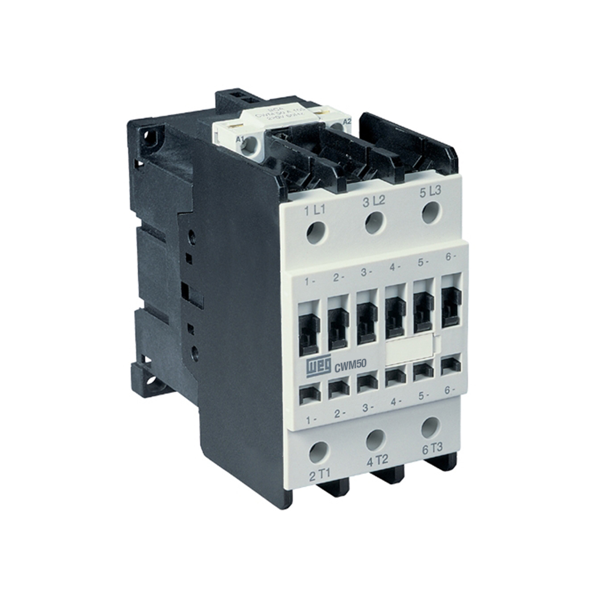 Contator Potência Tripolar 50A 220V 1Na+1Nf 60Hz CWM50-11-30V26 - WEG