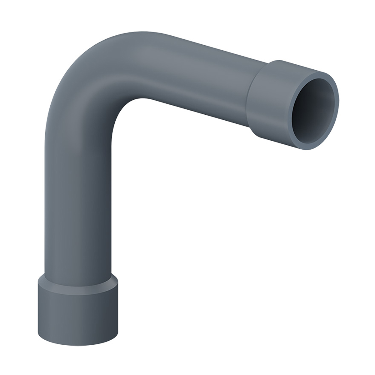 Curva Top 90G 3/4 Pvc Cinza Para Eletroduto - Tigre