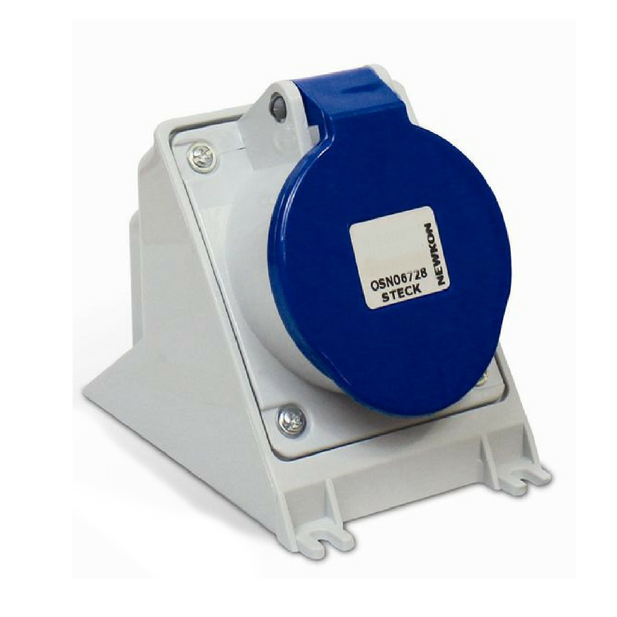 Tomada Industrial Femea Sobrepor 3P+N+T 32A 200/250V Az 9H Linha Newkon Ip44 - Steck