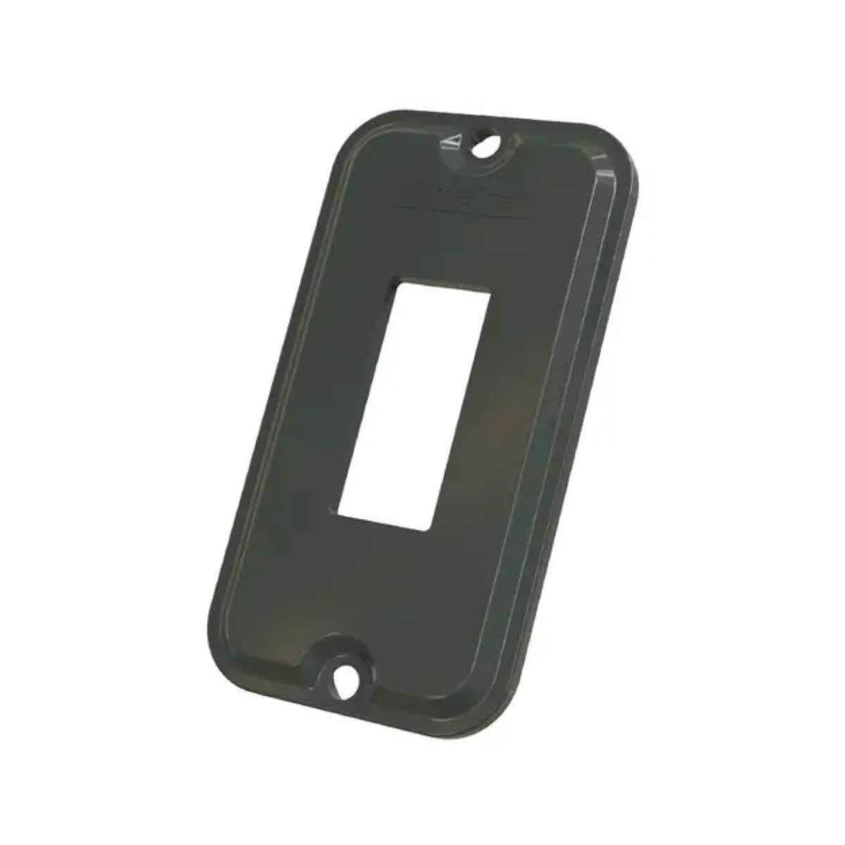 Tampa Condulete 1 Posto Vertical Pvc 1/2-3/4 Cinza S/Vedação - Wetzel