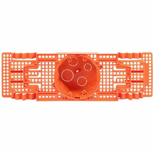 Caixa Derivação 4X4 Fm Com Suporte Lajota Pvc Laranja - Tigre