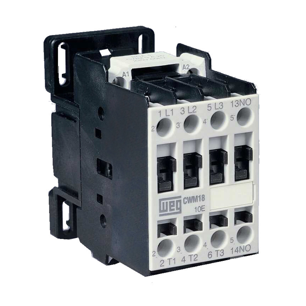 Contator Potência Tripolar 18A 220V 1Na 60Hz CWM18-10-30V26 - WEG