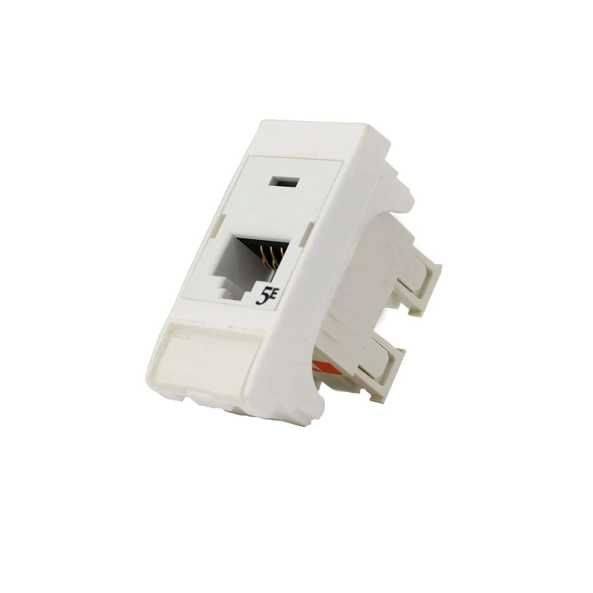 Módulo Tomada Rede RJ45 Cat5e Branco - Pialplus+