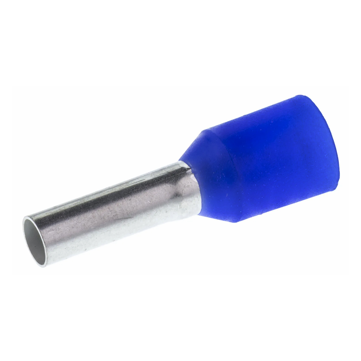 Terminal Tubular Ilhos 2,50mm Pré-Isolado Azul 100 Unidades - Conexel