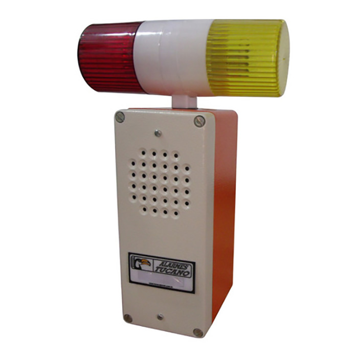 Alarme Audiovisual Bitonal 80Db 110/220Vca Ip54 - Blindex