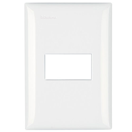 Placa Acabamento Horizontal 4X2 Thesi Up Branco - Bticino