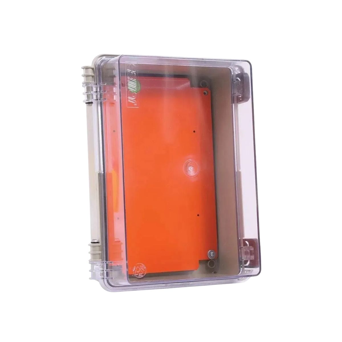 Quadro Comando Sobrepor Plástico Bg (Ral 7032) 300X300X200Mm Tampa Transp Placa Montagem Lr (Ral 2004) - Cemar