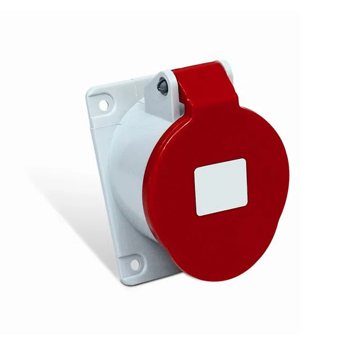 Módulo Tomada Embutir Newkon 16A 380/440V 2P+T 9H Vermelho - Steck