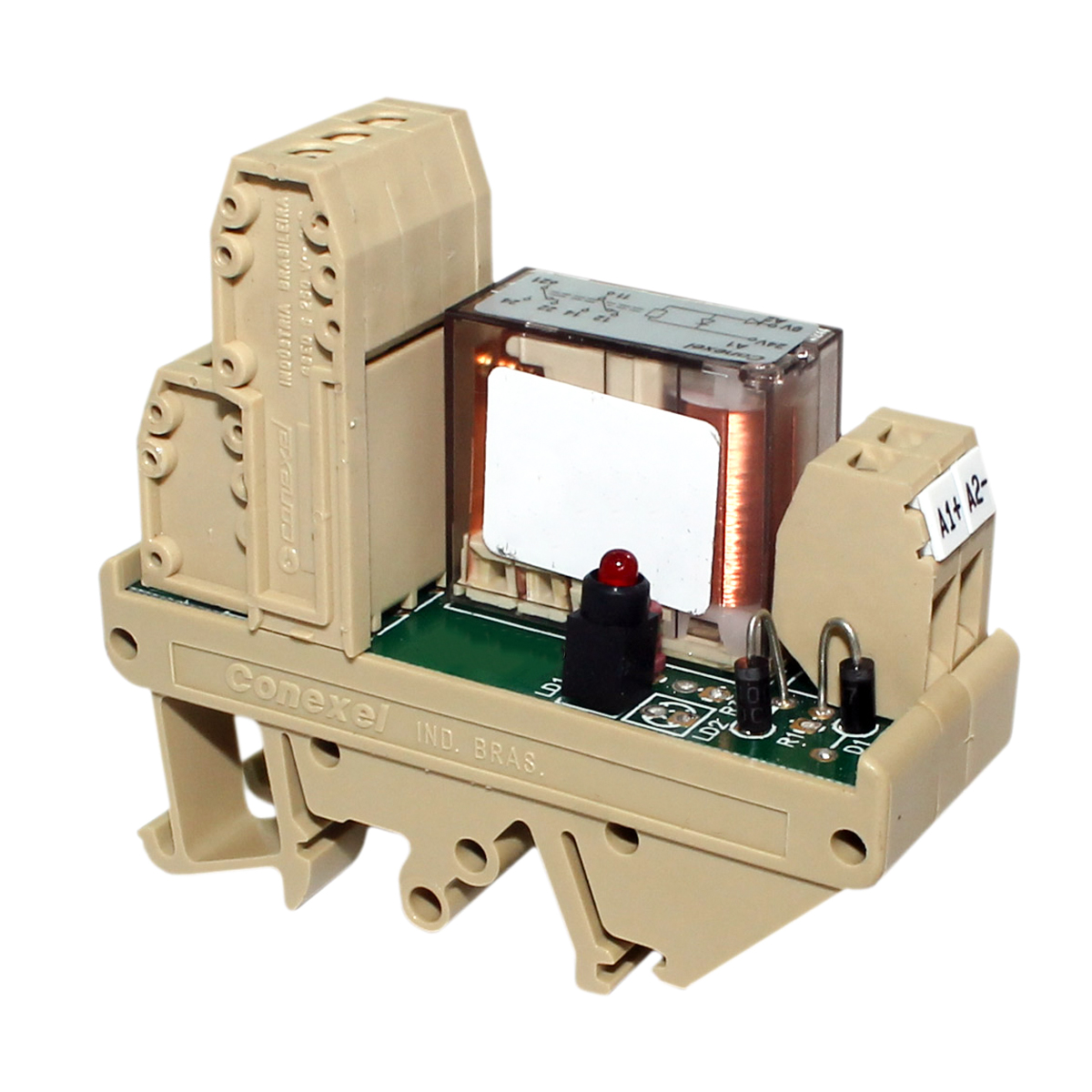 Acoplador RS30 Gsed 24Vcc 2 Inversores Led Vermelho C9006982001 - Conexel