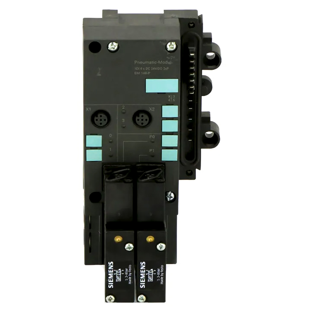 Modulo Expansão Clp Entrada/Saida Digital 4Ed/2Sd Em 148-P Simatic Dp Et 200X 2 Canais (M12) Saida Pneumatica 6ES71481DA000XA0 Siemens