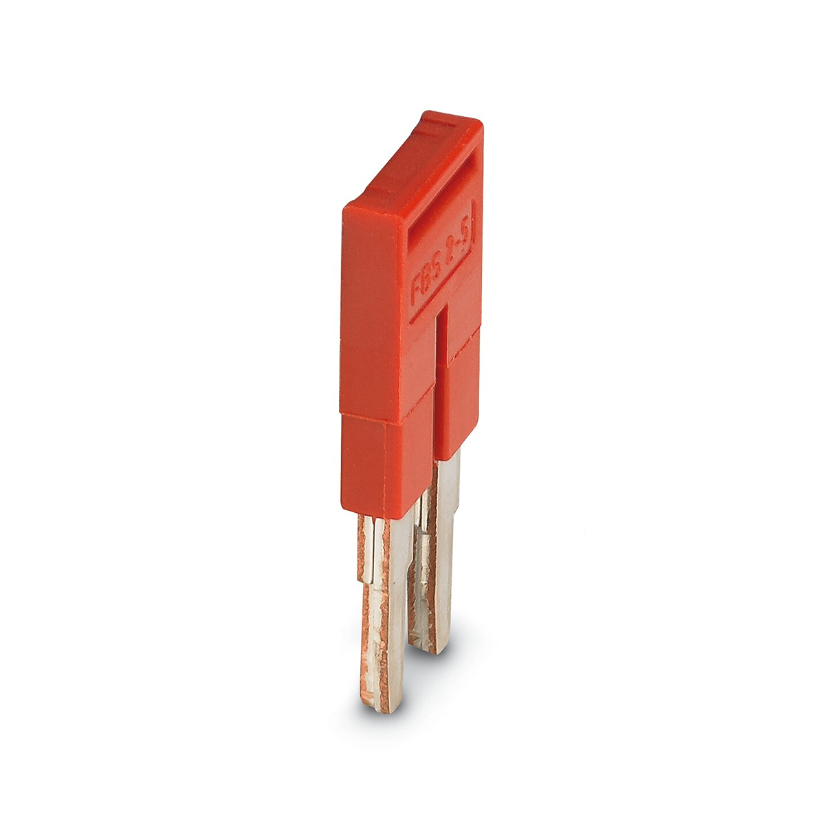 Acessório Jumper Para Conector Metálico Fbs25 Vermelho 24A 2 Pólos - Phoenix