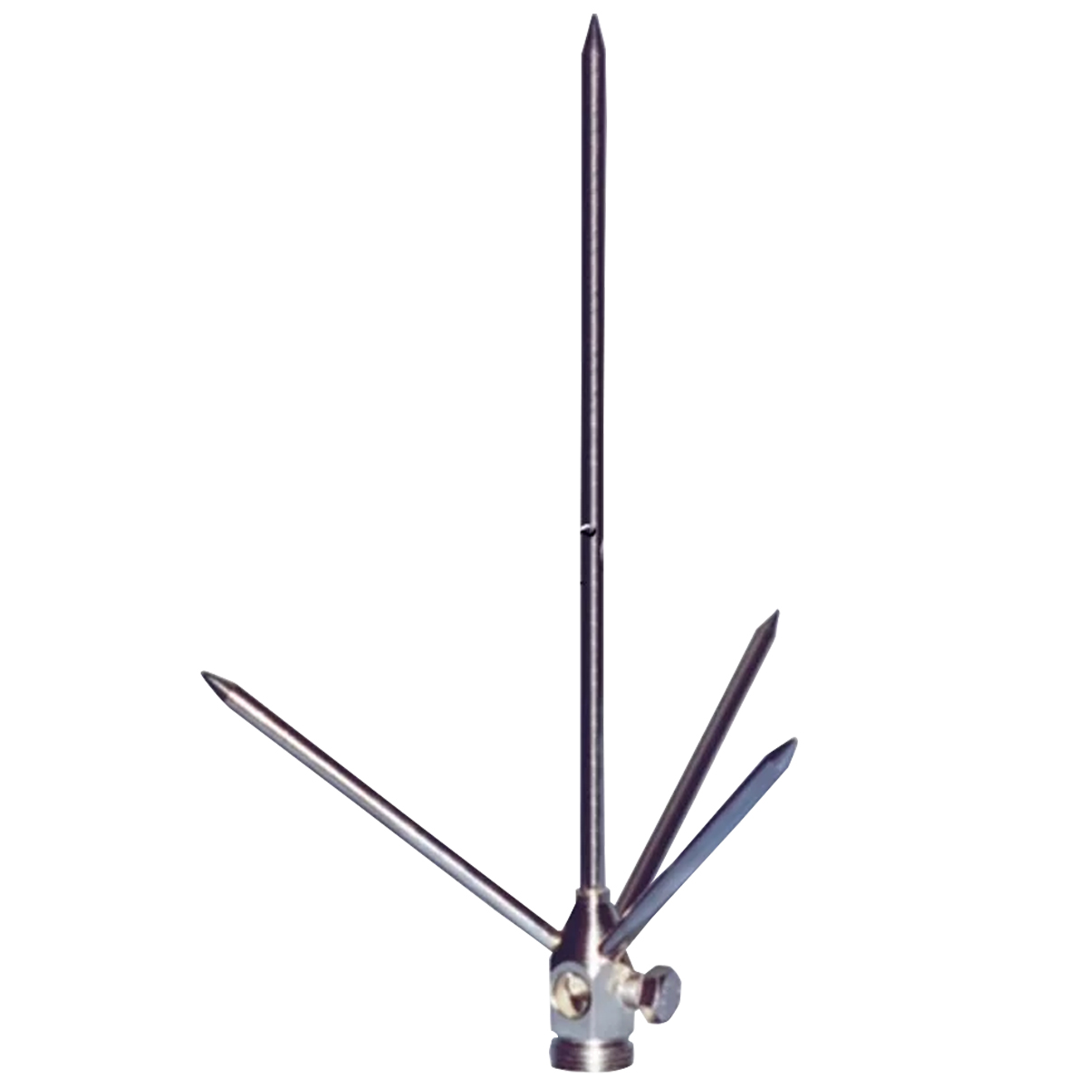 Captor Franklin 1 Descida 300Mm Latão Niquelado Prt101 - Paratec