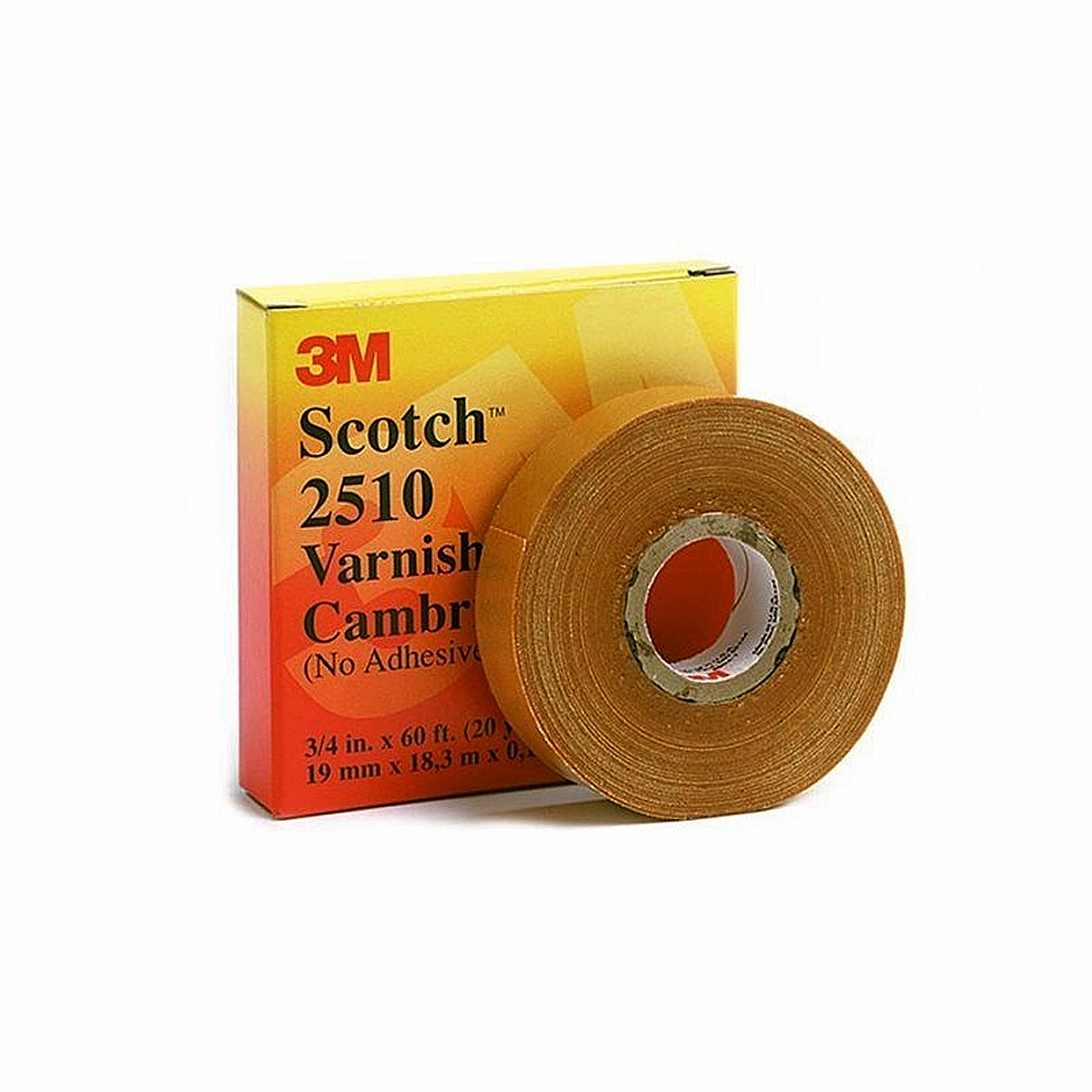 Fita Cambraia Scotch 19mm 18 Metros Envernizada FT CAMBRAIA 2510 - 3M Do Brasil