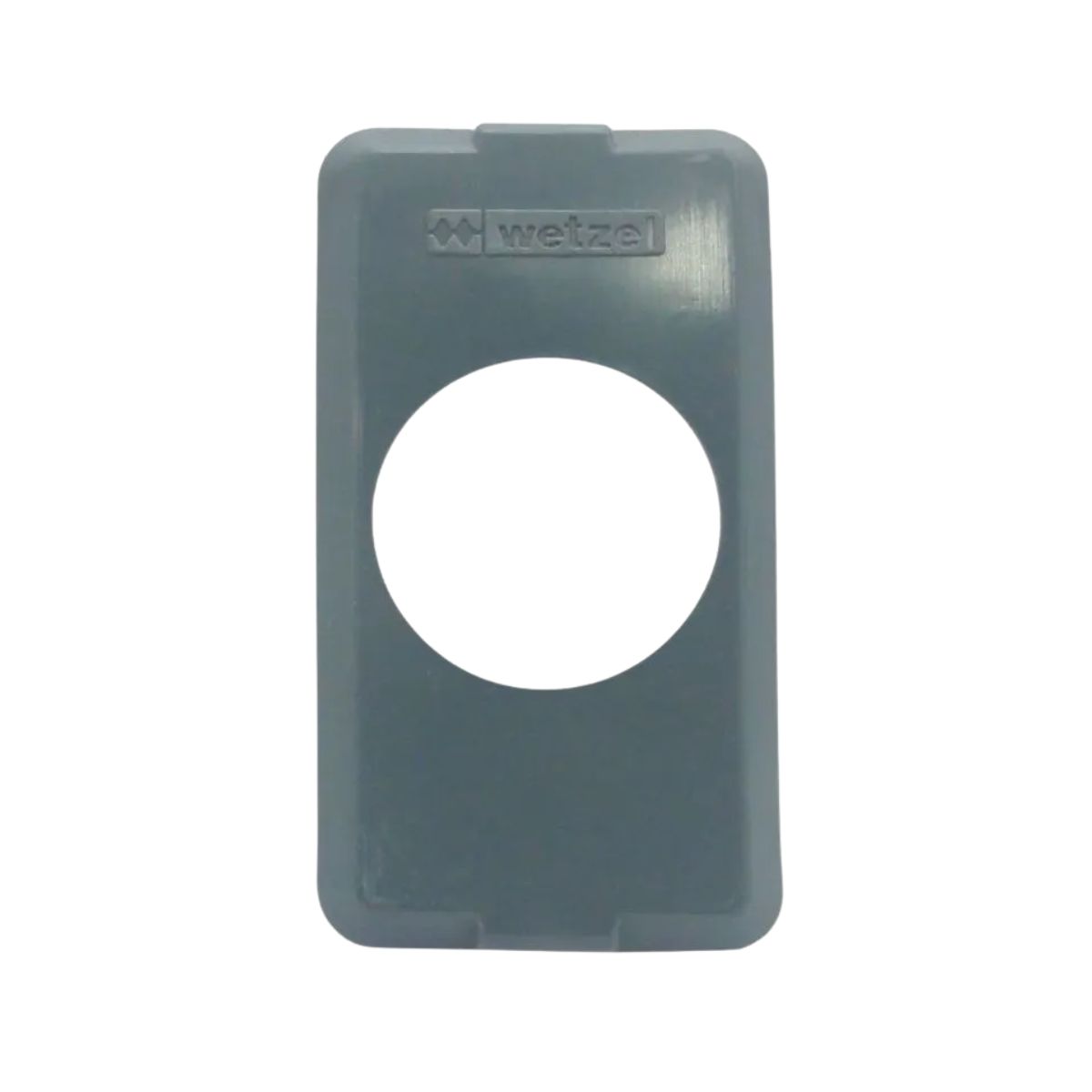 Tampa Condulete 1 Tom Redonda Pvc 1/2-3/4 Cinza S/Vedação - Wetzel