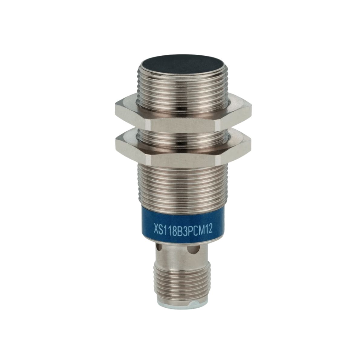 Sensor Indutivo Cilíndrico Roscado Sn=8Mm M18X1,00Mm Metálico 3 Fios 12-48Vcc Conector M12 4 Pinos Pnp 1Na 1 Led - Telemecanique