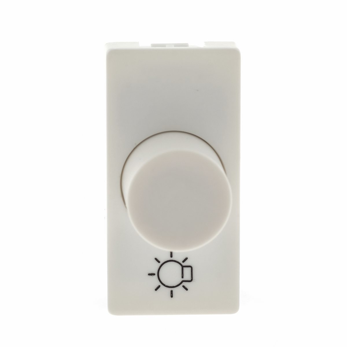 Módulo Variador Luminosidade Dimmer Rotativo 300W 127V Branco - Pialplus