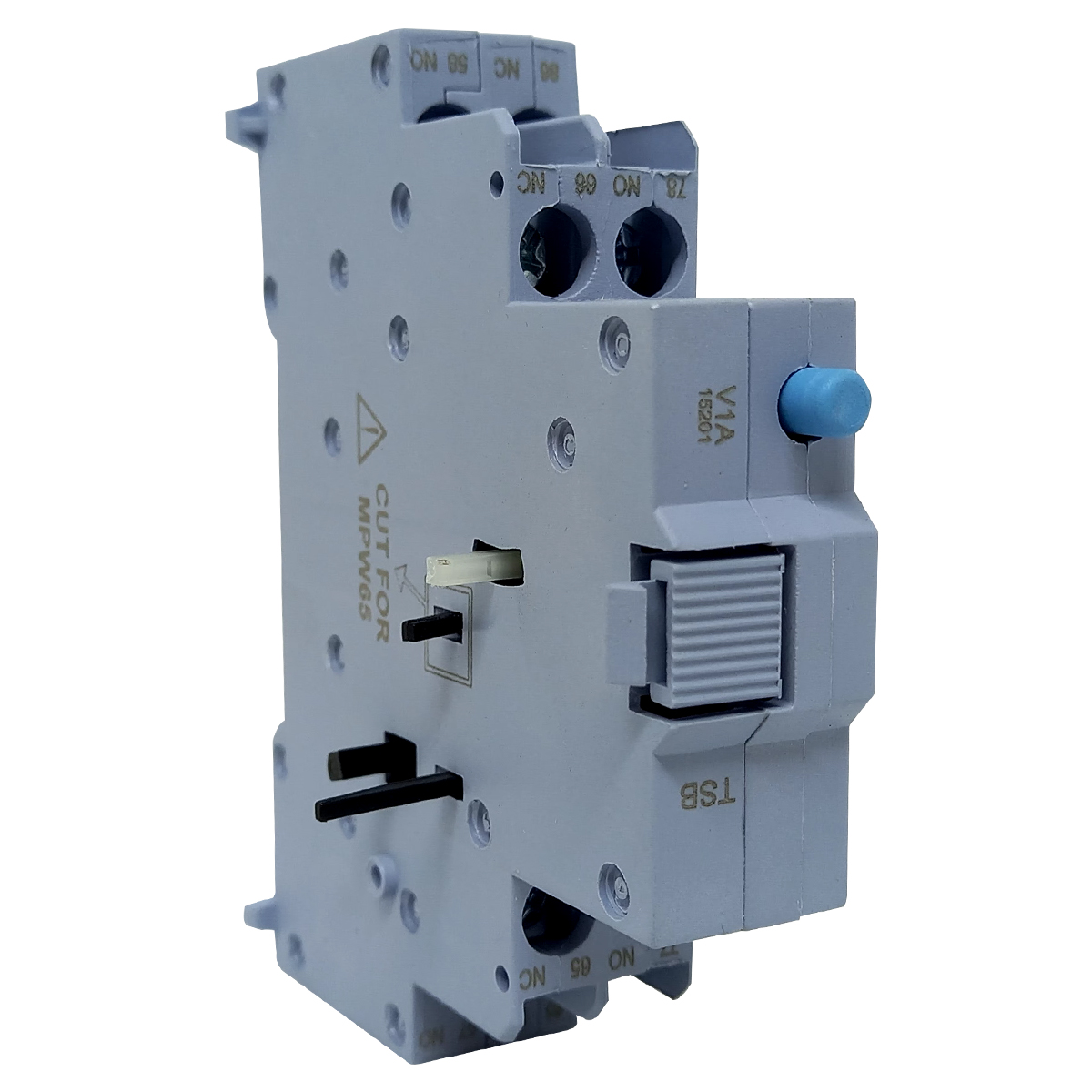 Bloco Contato Auxiliar Alarme Para Disjuntor Lateral 2Na+2Nf TSB - WEG