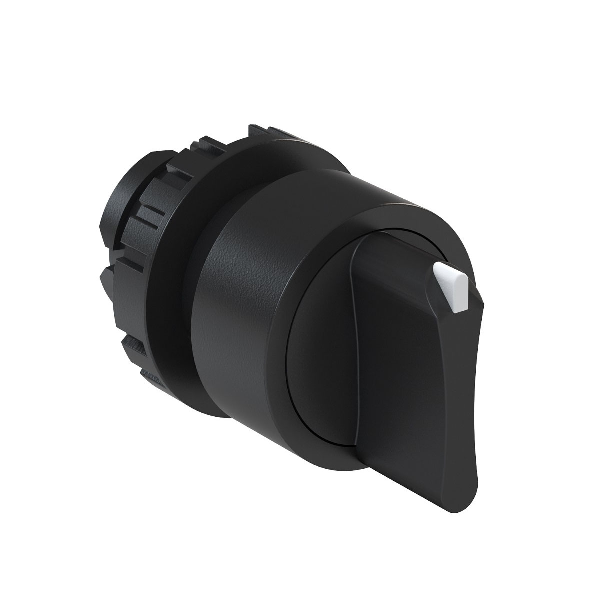 Comutador 2 Posições Fixas 22mm 1Na 45G Preto Knob Curto Liga/Desl Ip66 CK2F45-10000000-3VF - WEG