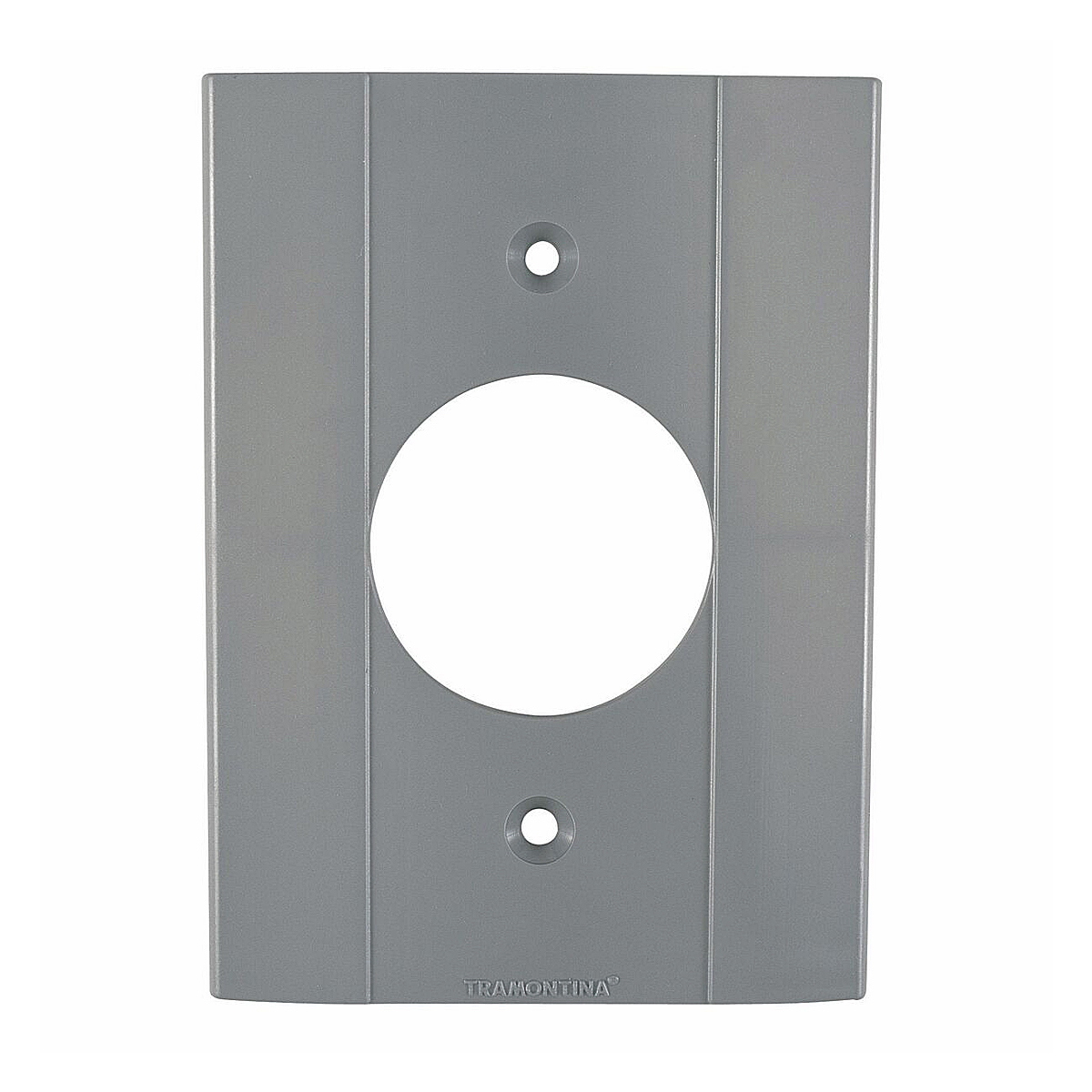 Tampa Pvc Pressão Para Conduletes Reto Redonda Sem Vedação Sem Acessórios - Tramontina