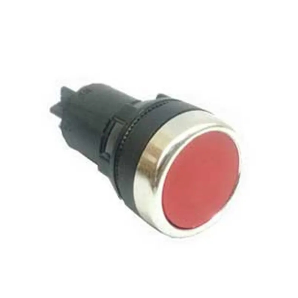 Botão Comando Pulsador Faceado Redondo 30Mm Metálico Vermelho - Ace Schmersal