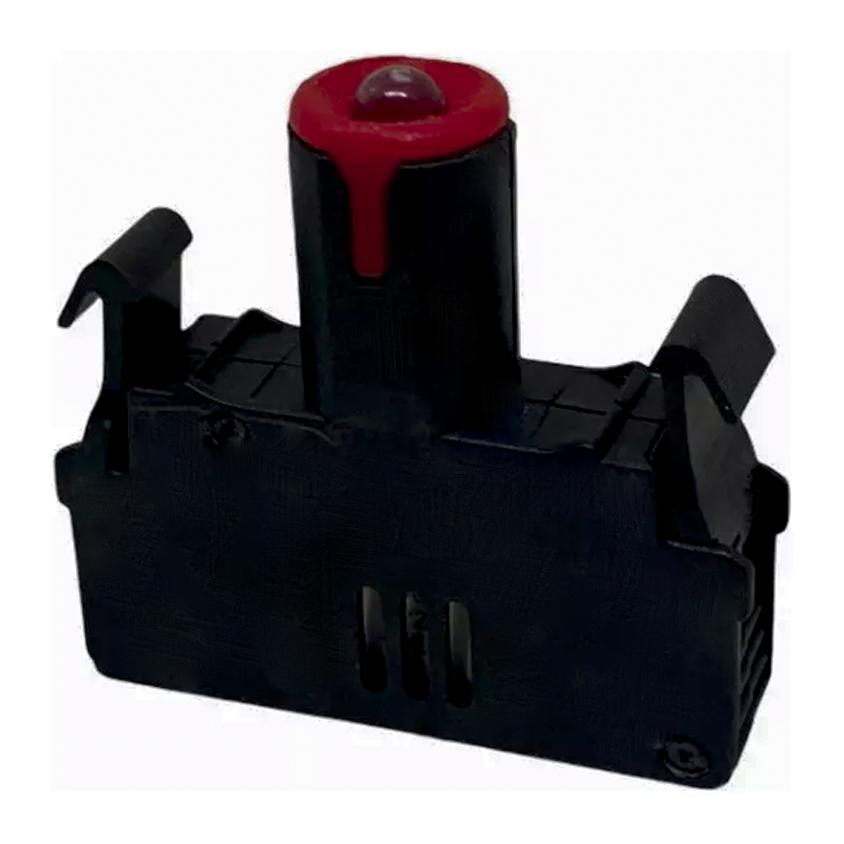 Bloco Contato Iluminado Led Para Botão/Sinaleiro 125Vcc Vermelho Terminal Parafuso Csw Weg