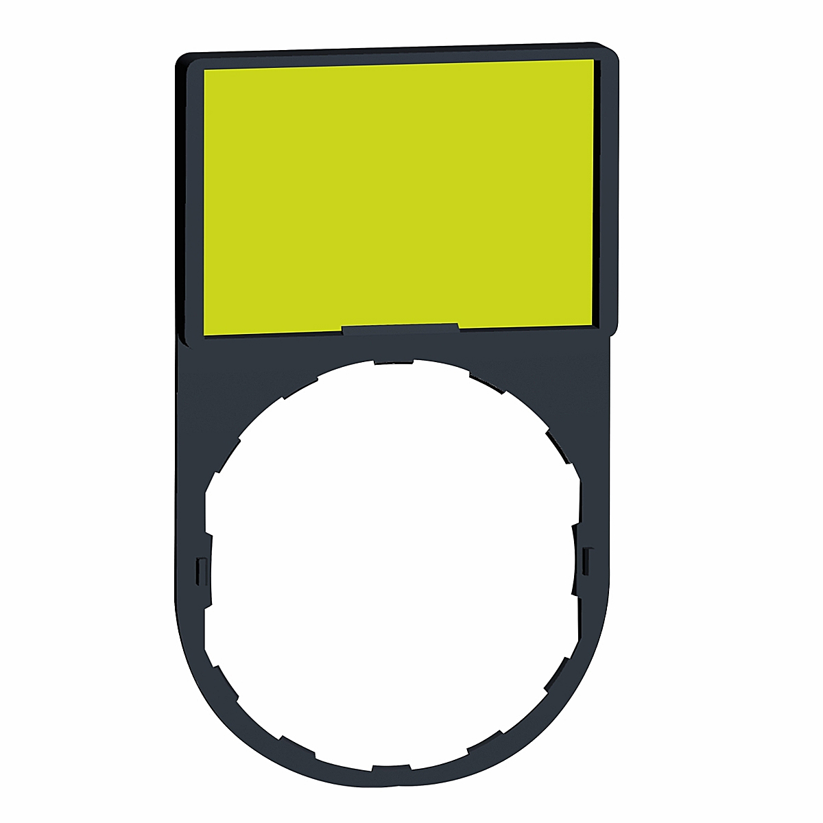 Porta Etiqueta Branca/Amarela Zby6102 Sem Gravação 30X50 ZBY6102 - Schneider Electric