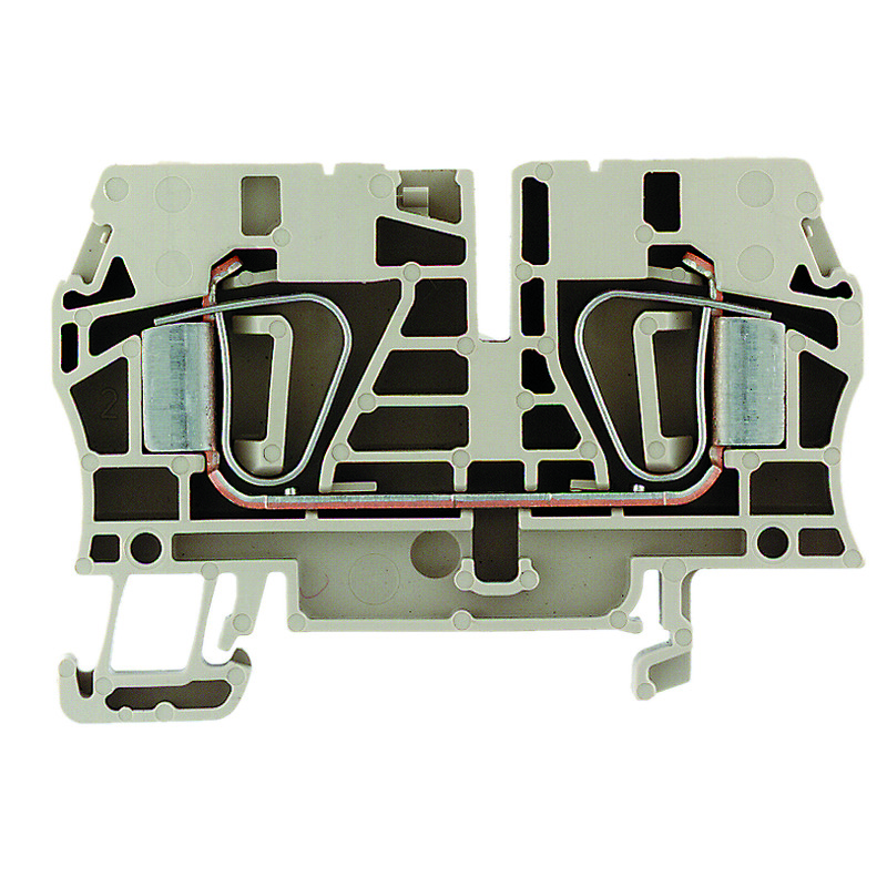 Conector Borne Passagem 2 Conexões 6,00mm 800V Bege ZDU 6 - Conexel