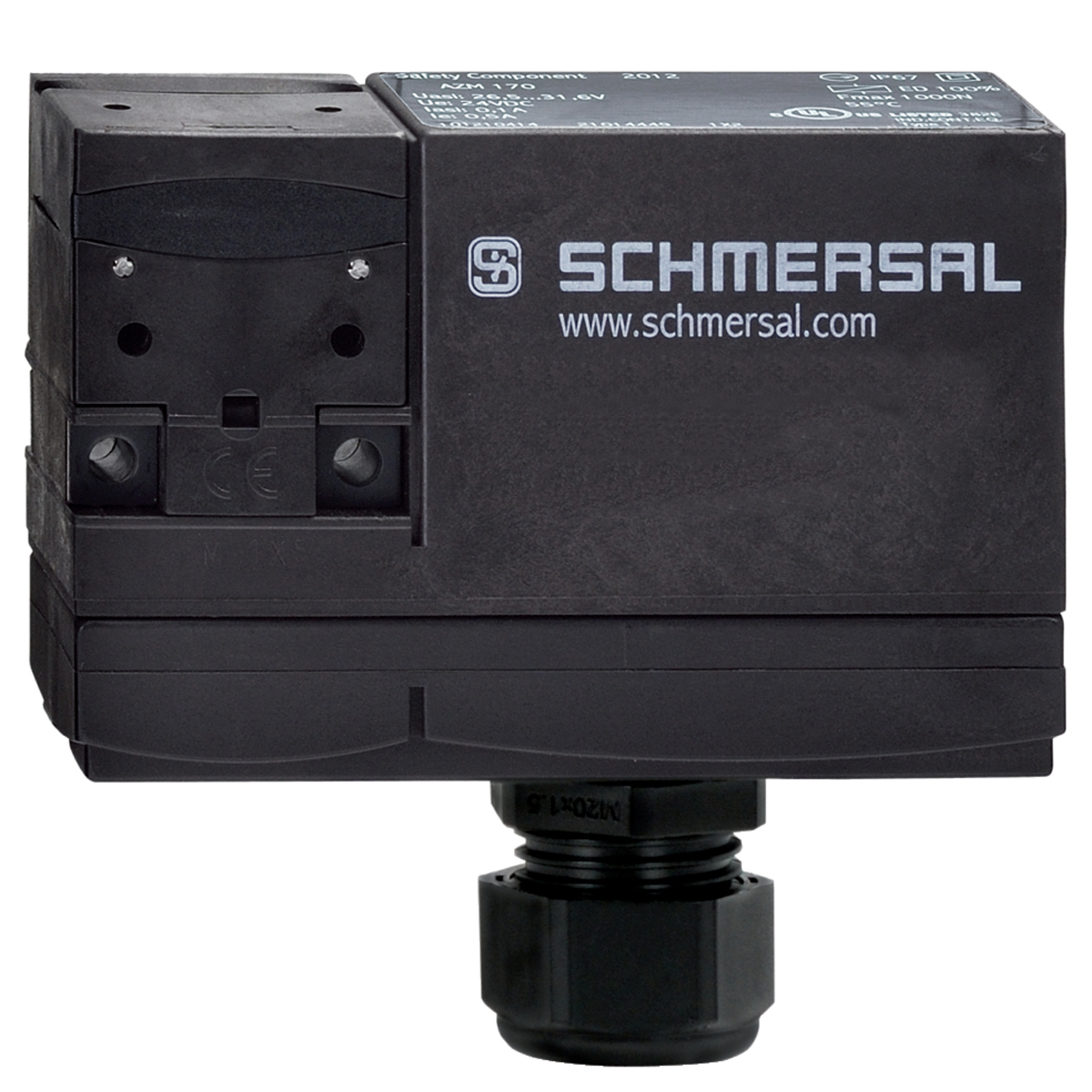 Chave Segurança Intertravamento Plástico 4A Ip67 AZM 170-11ZRKA 24VDC/AC NR1050 - Ace Schmersal