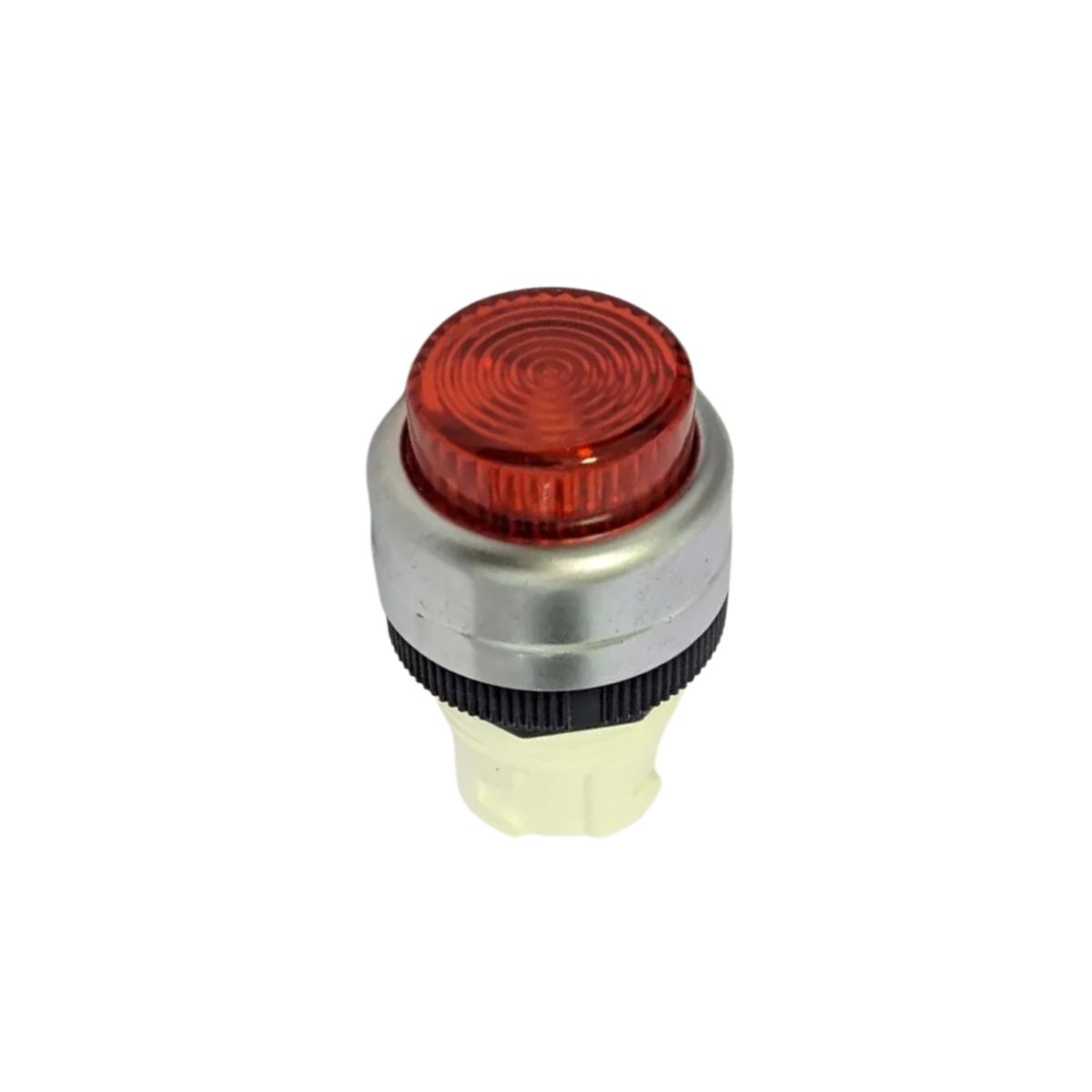 Botão Comando Pulsador Saliente Iluminado Redondo 22 mm Plástico Vermelho - Ace Schmersal