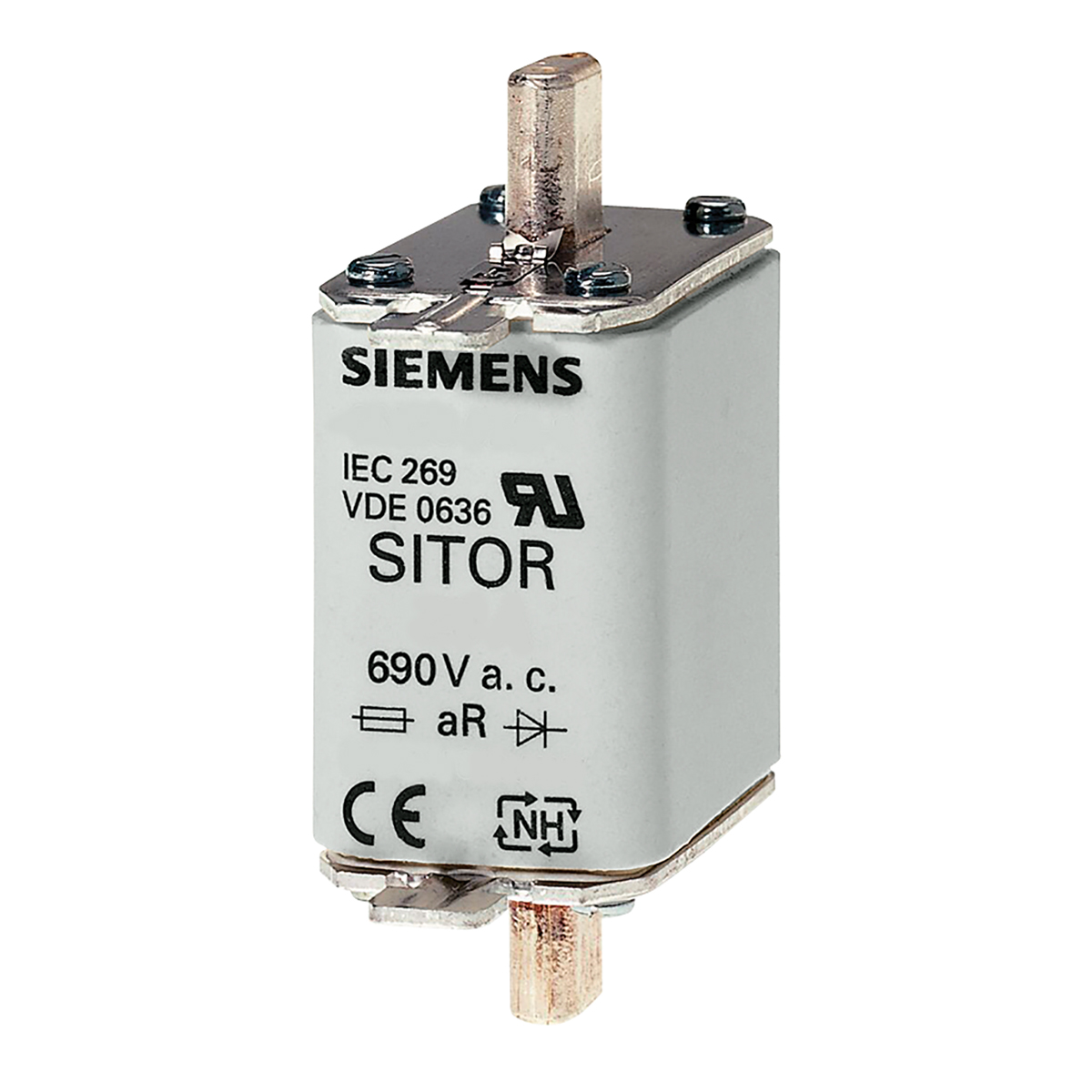 Fusível Nh T-00 25A 690Vca 3NE80151 - Siemens